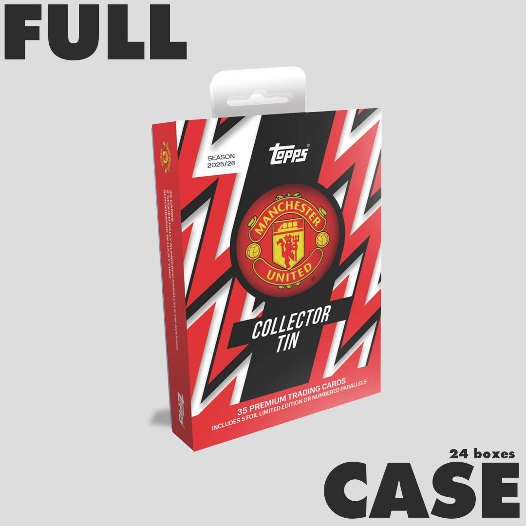 2025-26 Topps Soccer Manchester United Collector Tin