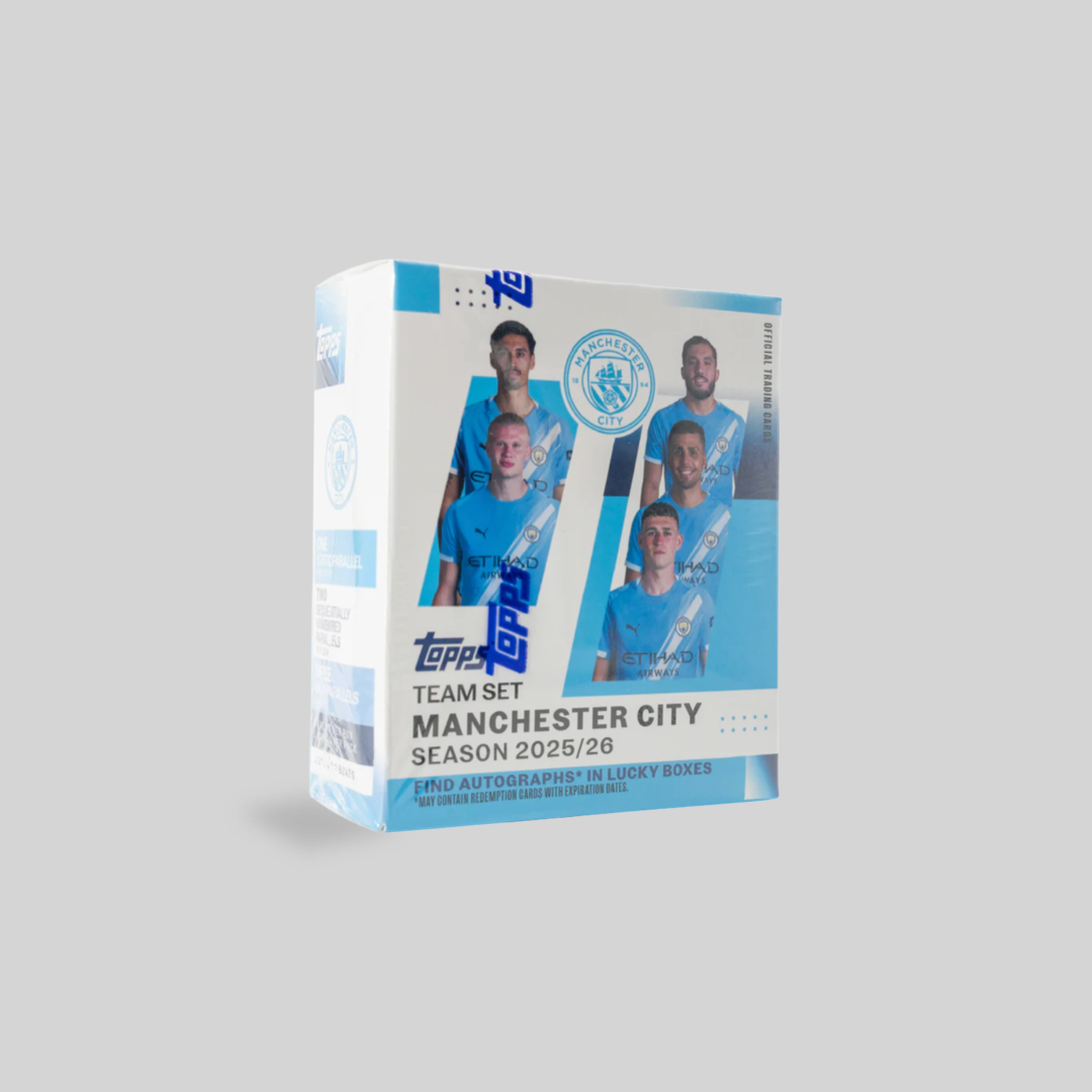 2025/26 Topps Soccer Manchester City Team Set Box