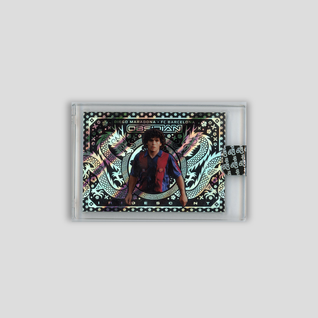 2025-26 Panini Obsidian Diego Maradona Iridescent #15 - Panini