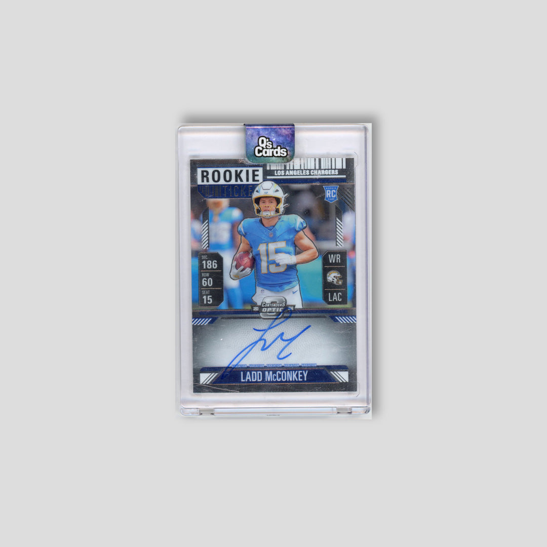2024 Panini Contenders Ladd McConkey Rookie Ticket Autographs #110 - Panini