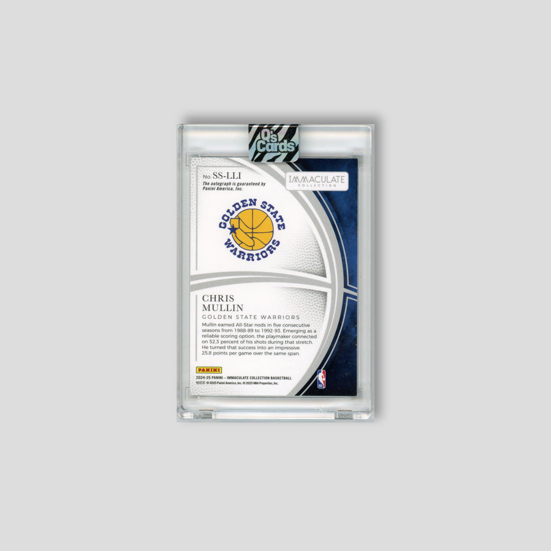 2024-25 Panini Immaculate Chris Mullin Auto /99 #SS-LLI