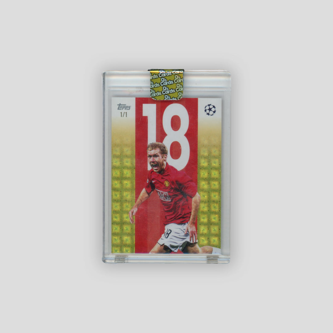 2025-26 Topps Best of the Best Foilfractor 1/1 Paul Scholes #BB-6 - Q's Cards