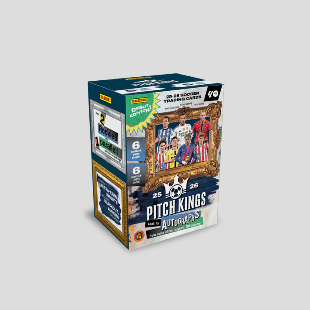 2025-26 Panini Pitch Kings Soccer International Blaster Box - Q's Cards