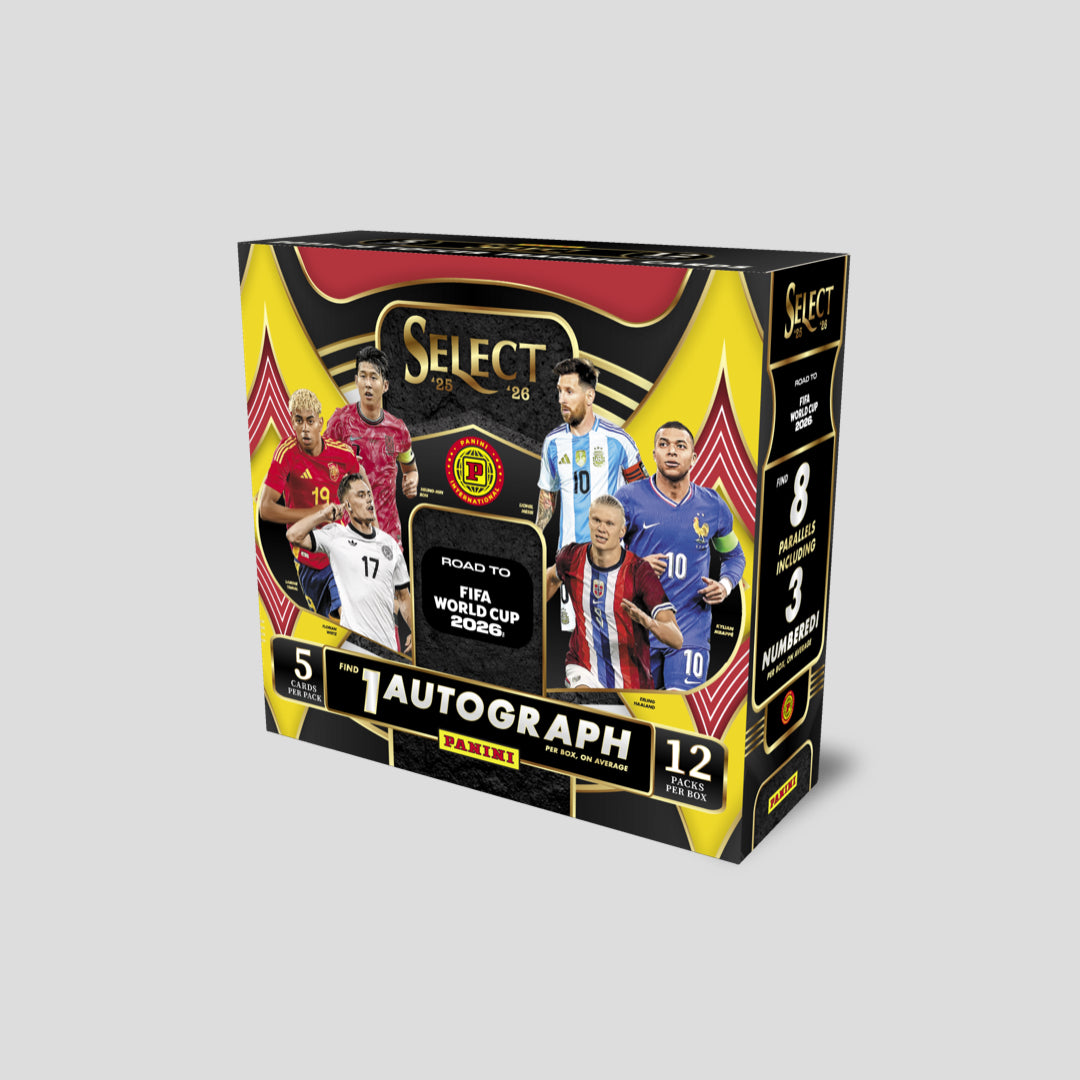 2025-26 Panini Select Road to FIFA World Cup 2026 Hobby International Box - Q's Cards