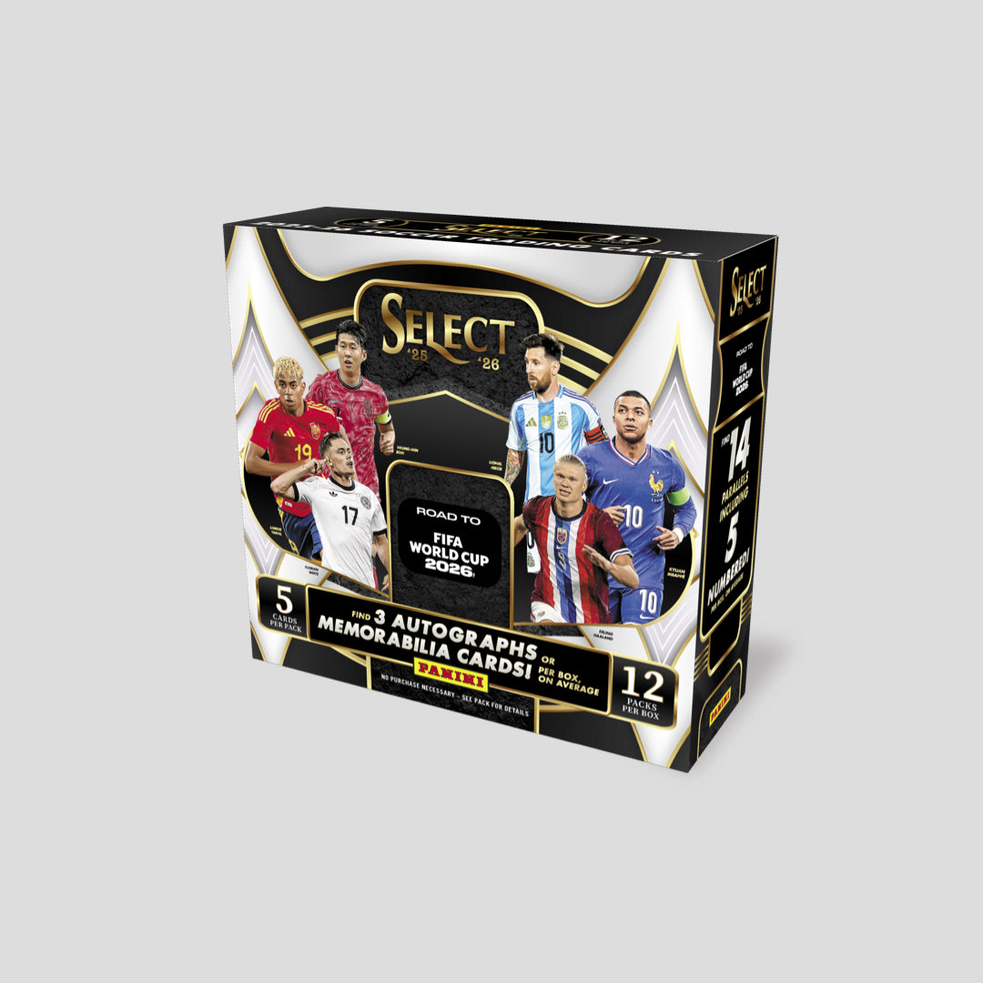 2025-26 Panini Select Road to FIFA World Cup 2026 Hobby Box - Q's Cards