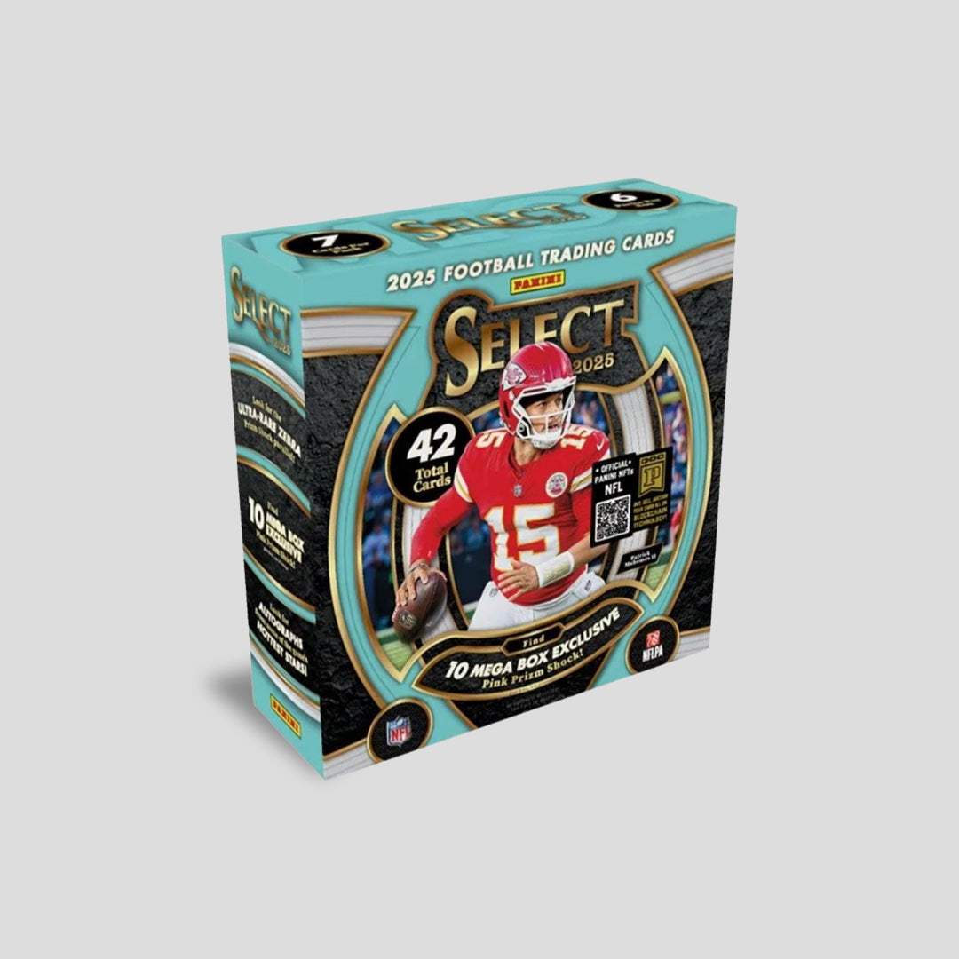2025 Panini Select Football Mega Box Box - Q's Cards