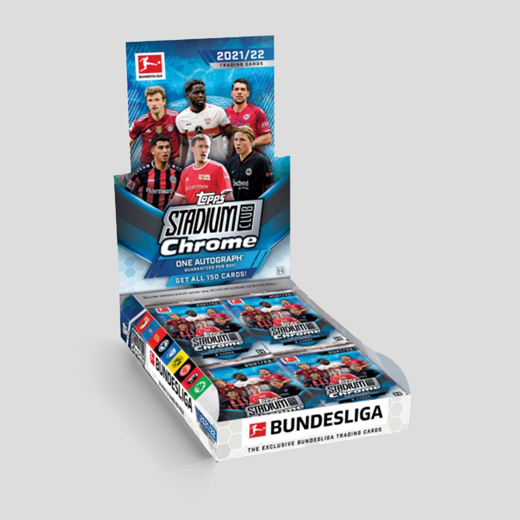 2021-22 Topps Soccer Stadium Club Chrome Bundesliga Hobby Box