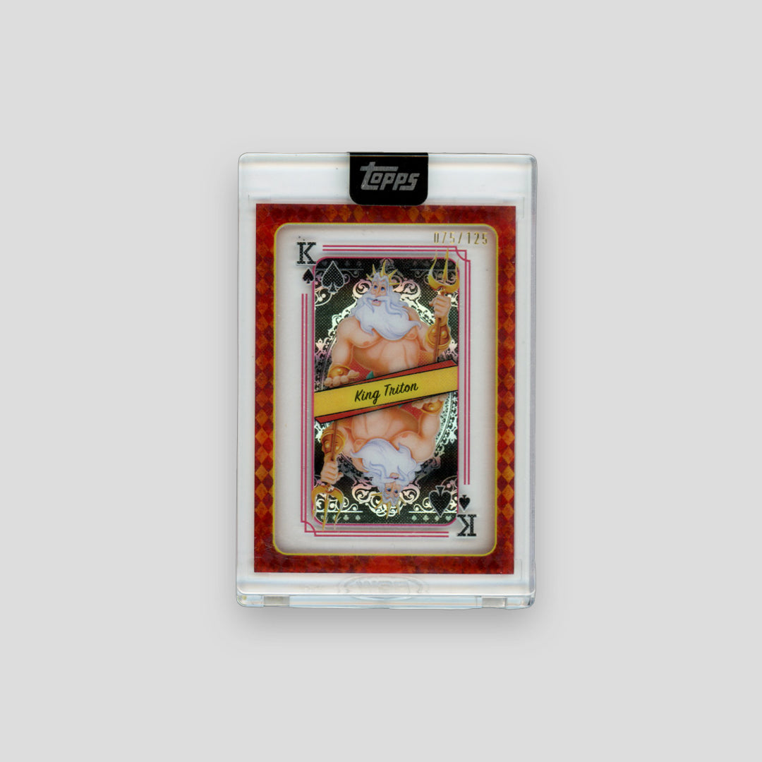 2025 Topps Disney Mint King Titus Acetate Playing Card /125 - Q's Cards