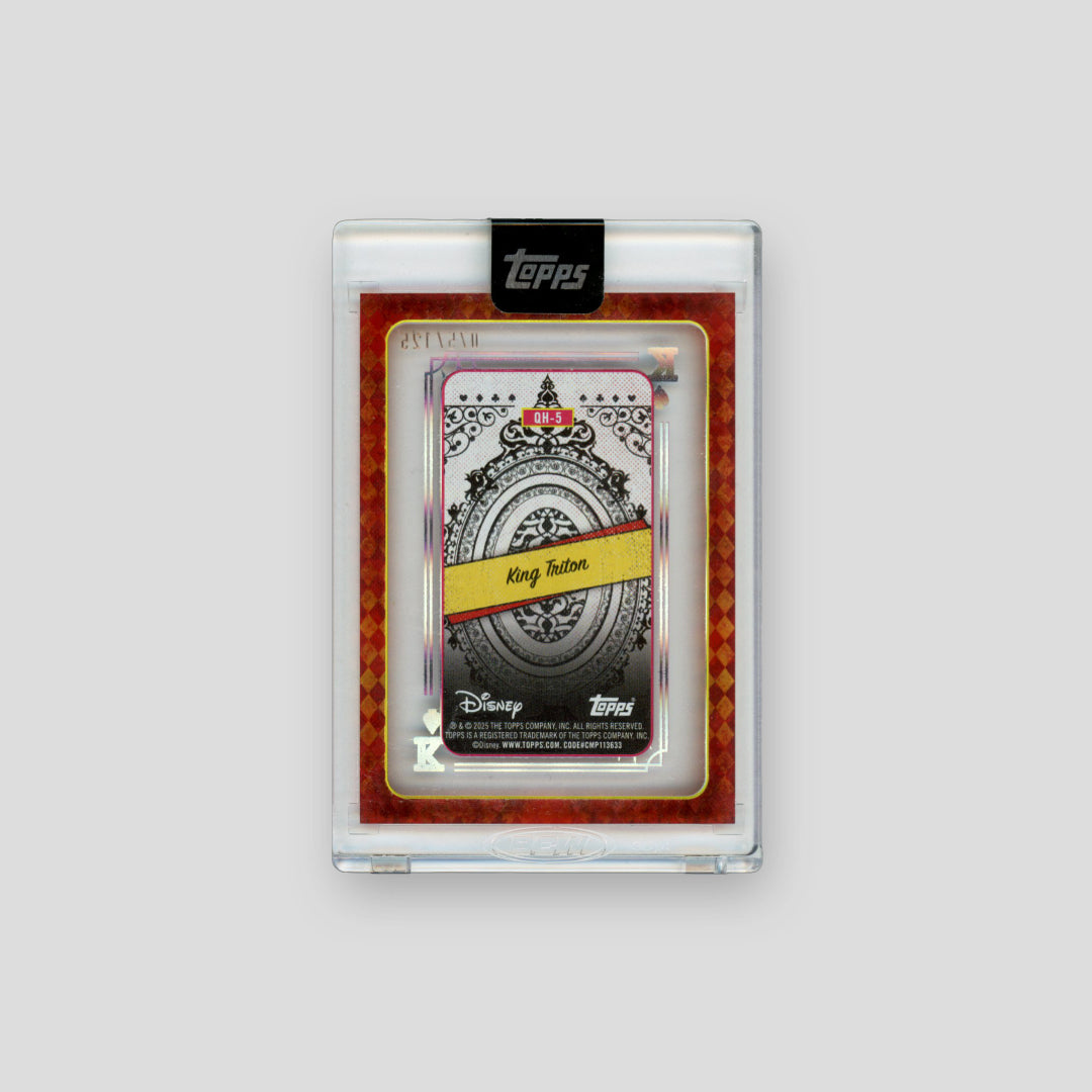 2025 Topps Disney Mint King Titus Acetate Playing Card /125 - Q's Cards