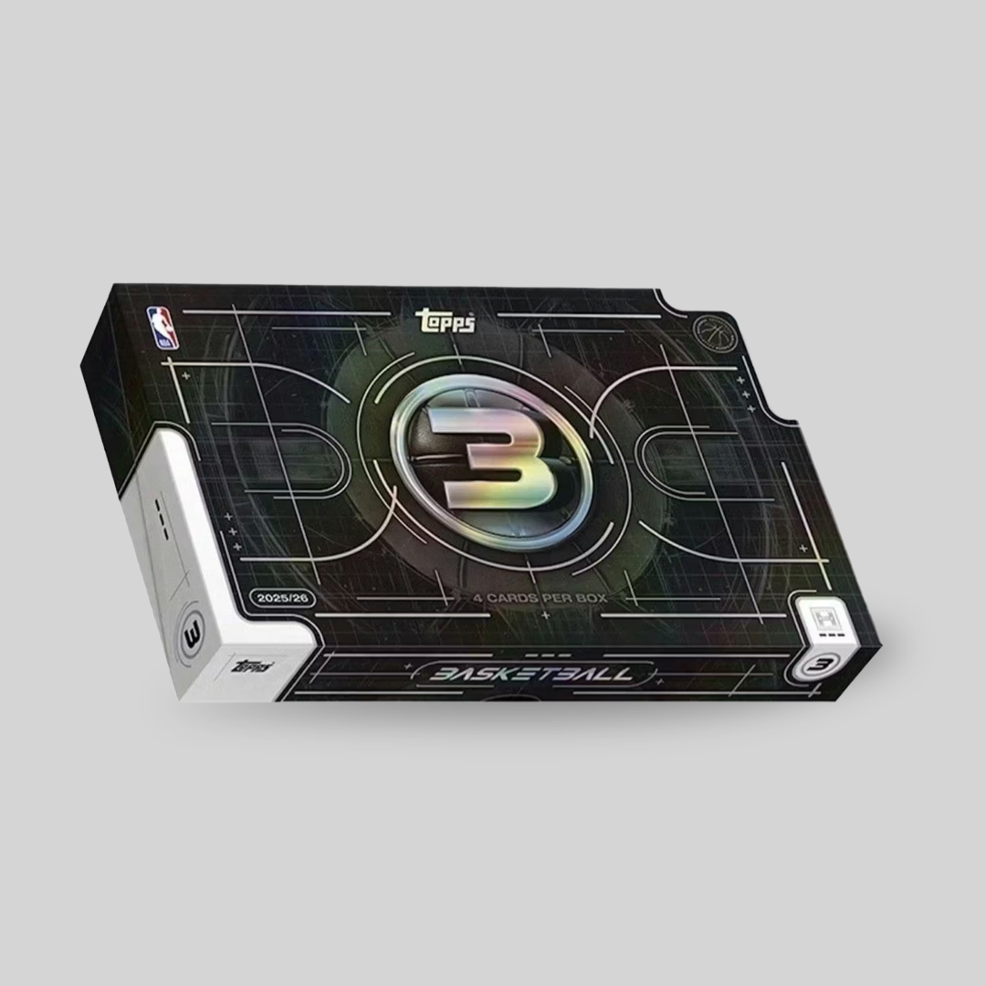 2025-26 Topps Three Basketball Hobby Box - Q's Cards