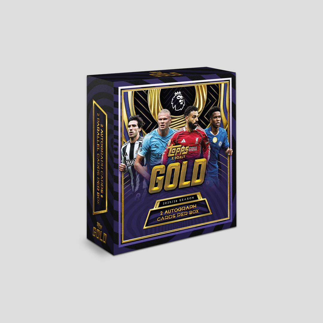 2025-26 Topps Premier League Gold Soccer Hobby Box
