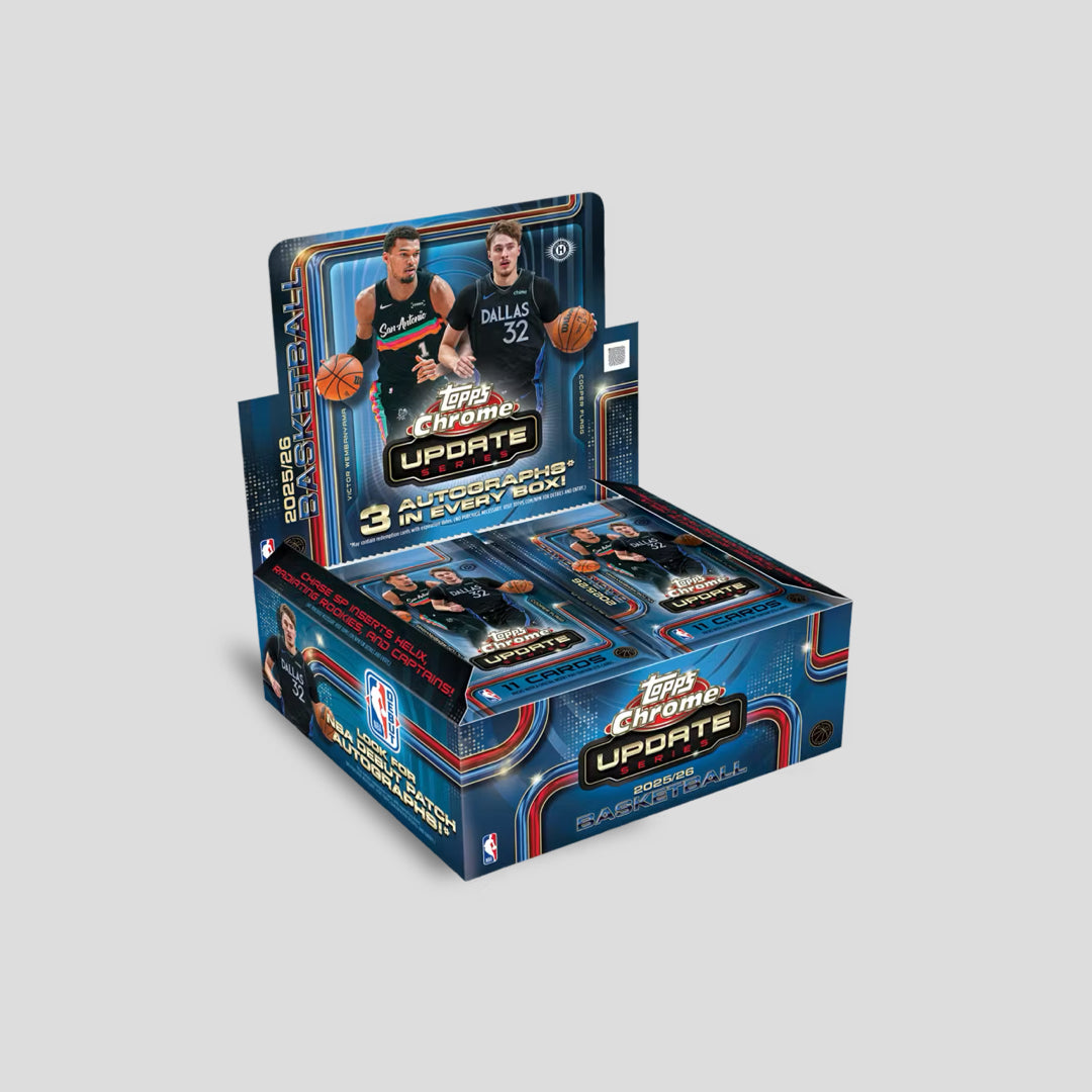 2025-26 Topps Chrome Update Basketball Jumbo Box - Q's Cards