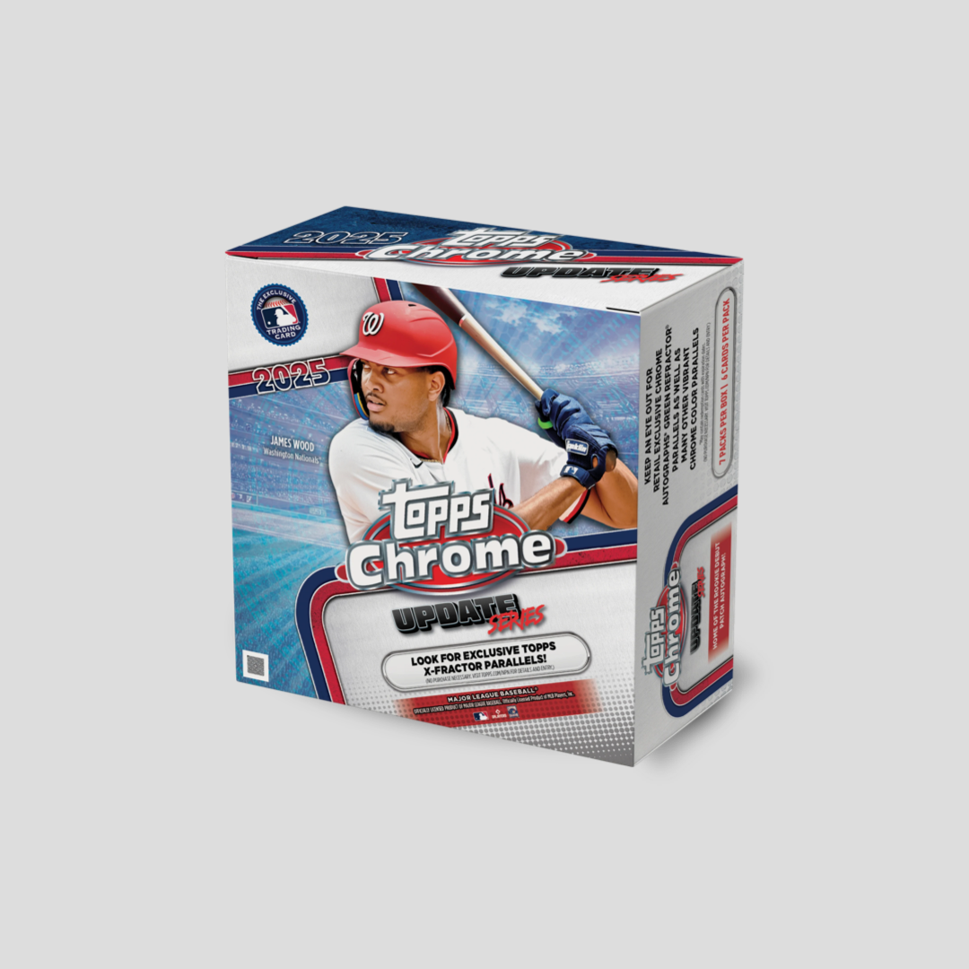 2025 Topps Chrome Update Series Baseball Mega Box