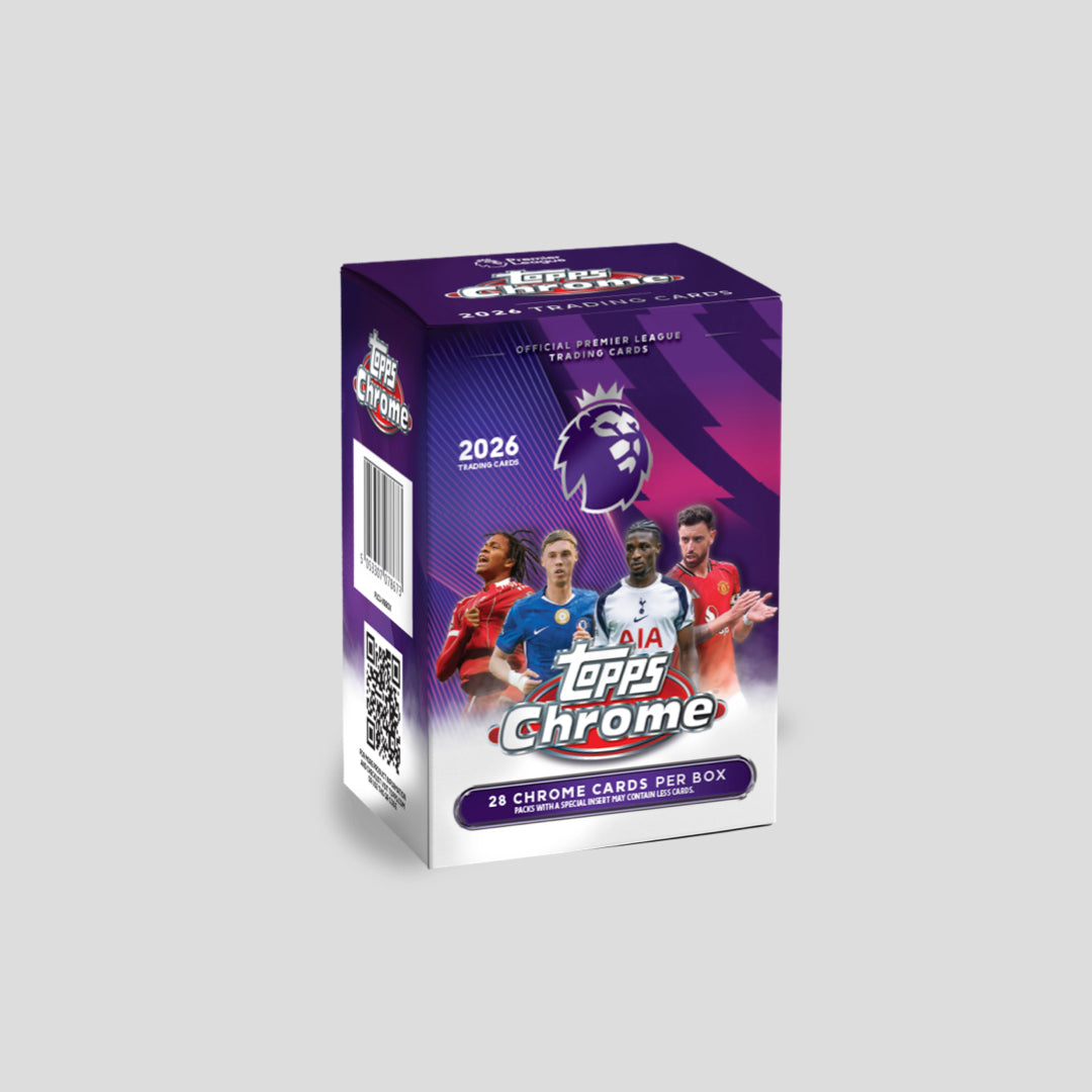 2026 Topps Chrome Premier League Soccer Value Box