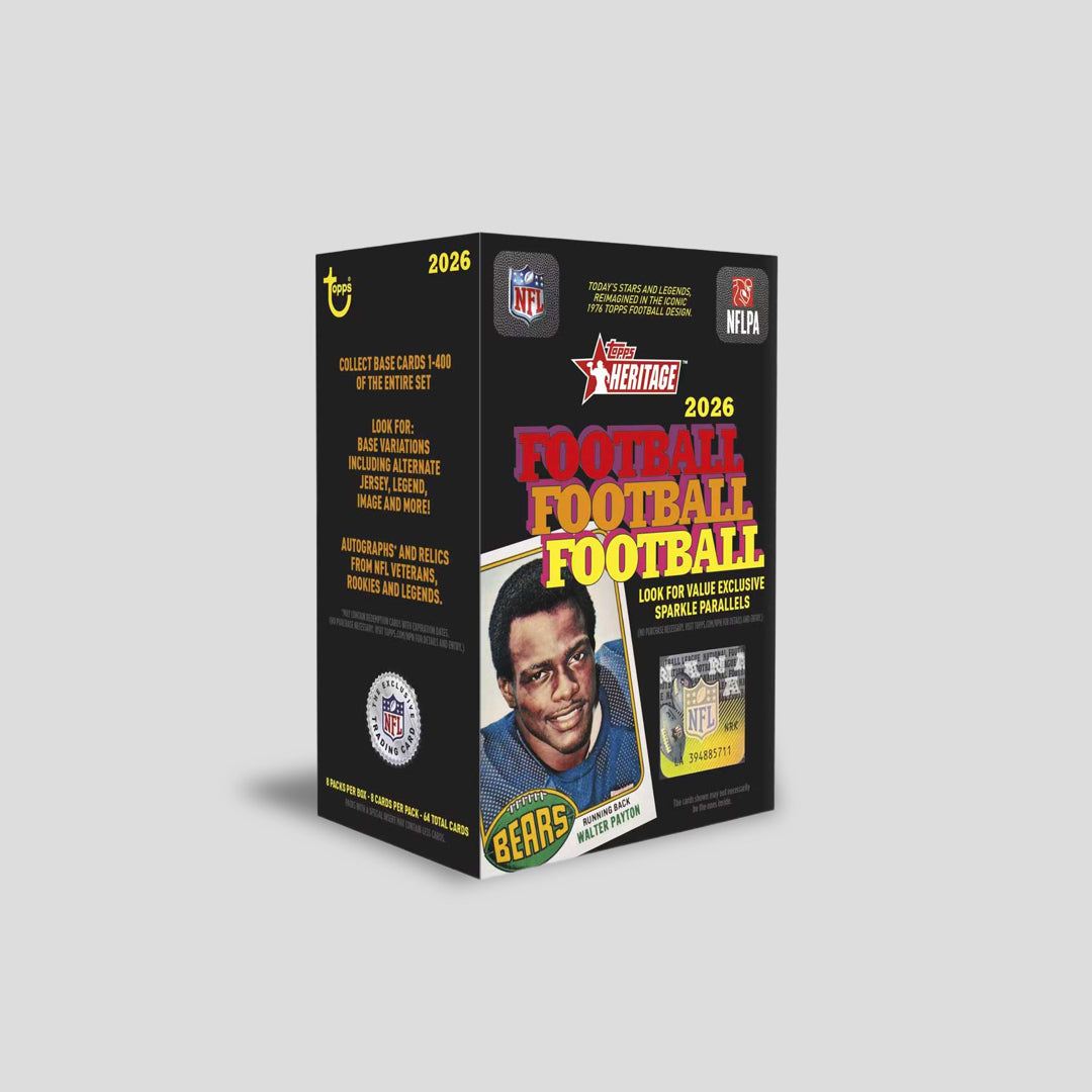 2026 Topps Heritage Football Value Box Box - Topps