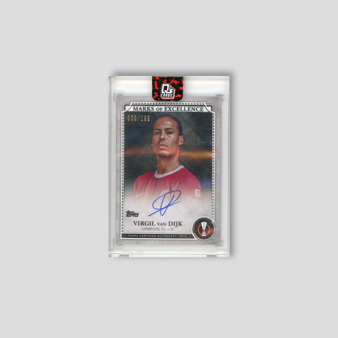 2023-24 Topps Stadium Club Virgil van Dijk Marks /199 #EX-VV1 - Topps