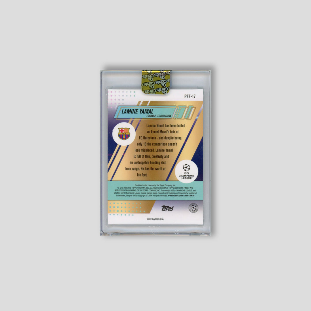 2025-26 Topps Finest Lamine Yamal Prized Footballers Fusion #PFF-17