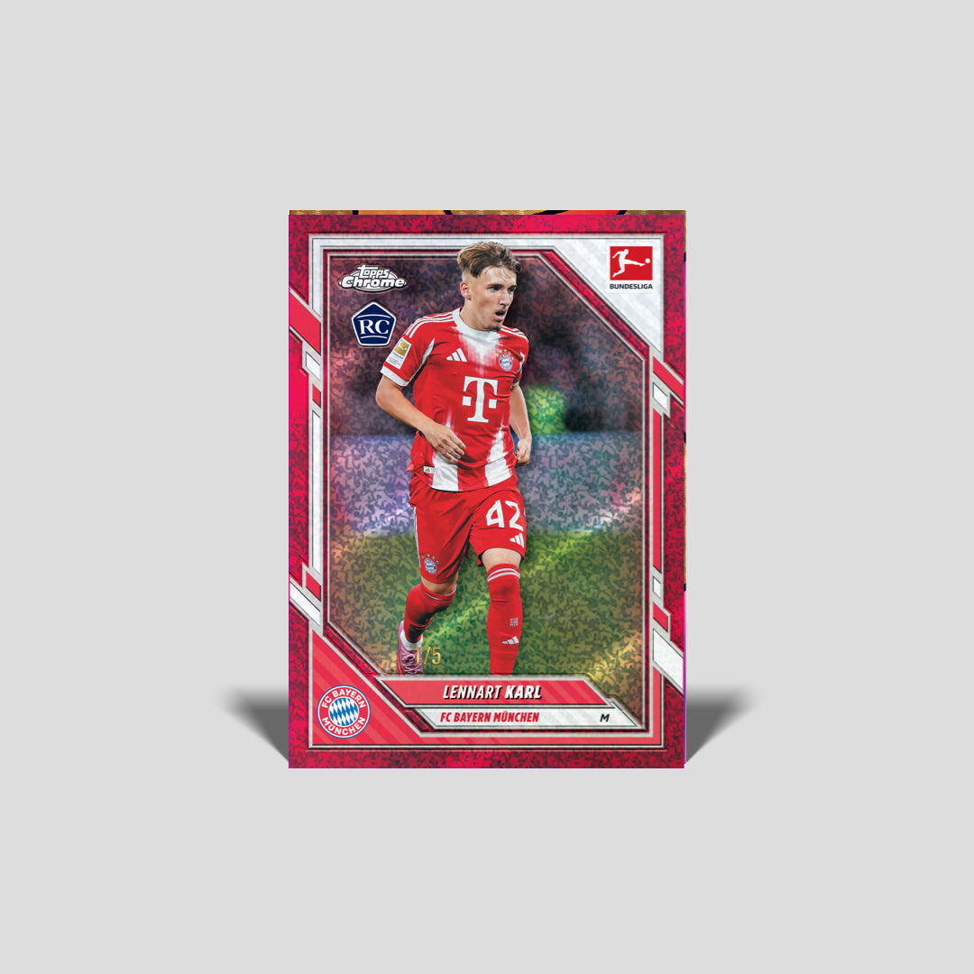 新品未開封 Topps Bundesliga Soccer 2BOX ボックス 2025/26 Topps Chrome Bundesliga Soccer Hobby 12-Box Case | DA Card