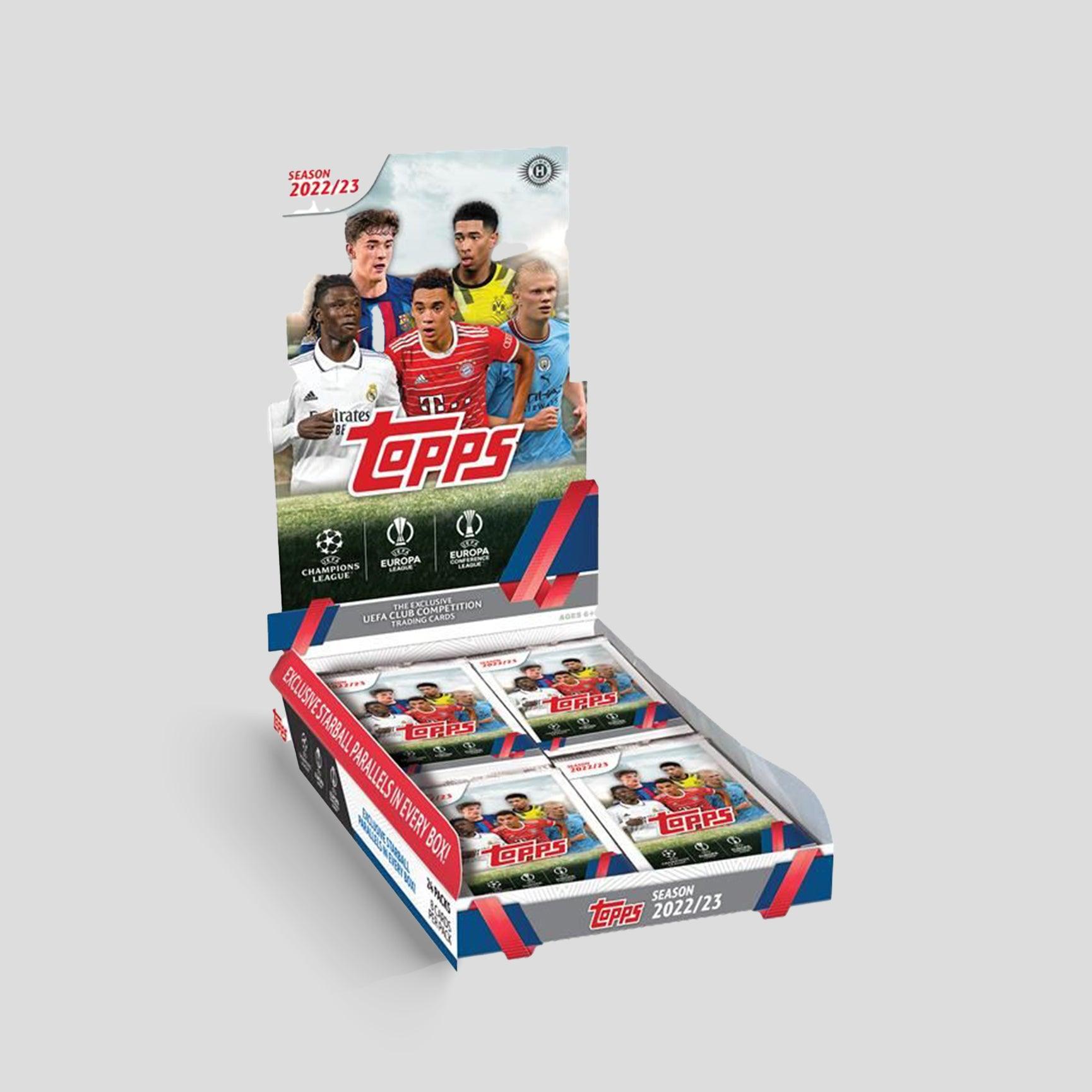 2022/23 Topps Soccer UEFA Club Competitions Hobby Box - Q's Cards