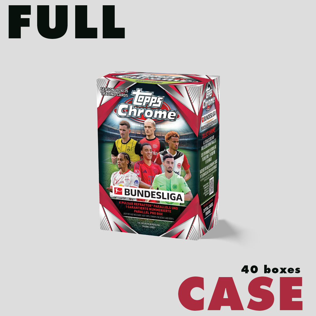 2024-25 Topps Chrome Bundesliga Soccer Value Box
