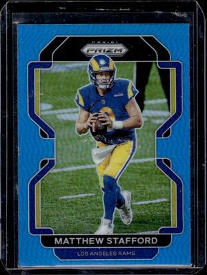 2021 Panini Prizm Matthew Stafford Blue #67
