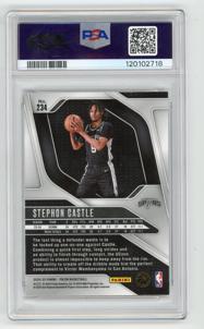 2024-25 Panini Prizm Stephon Castle Base PSA10 RC #234