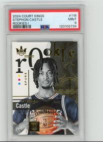 2024 Panini Court Kings Stephon Castle Rookies I psa9 #116