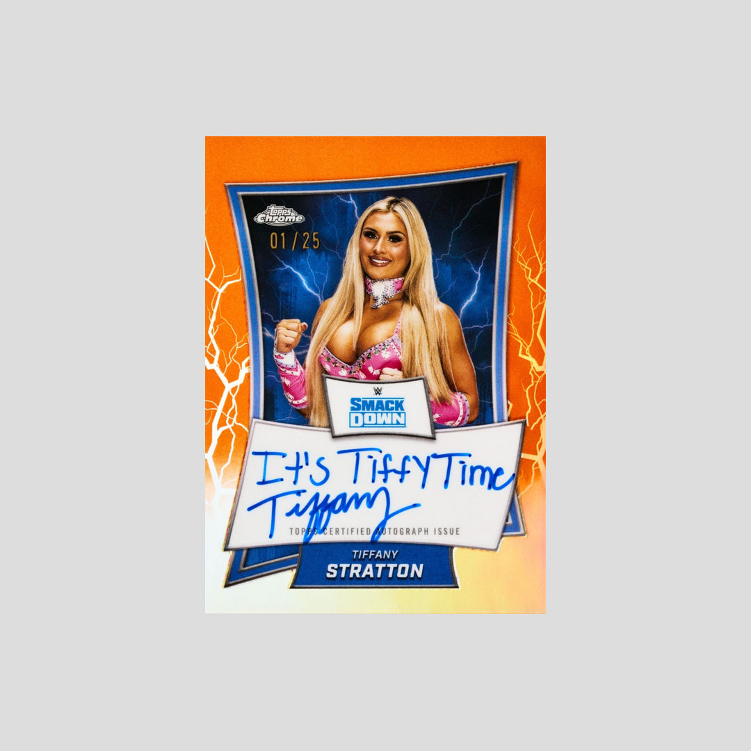 2025 Topps WWE Chrome Hobby Box