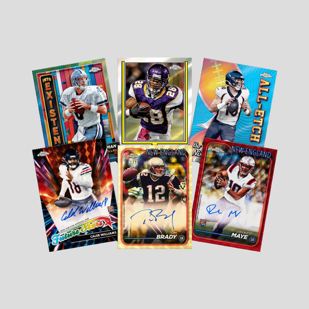 2024 Topps Chrome Football Hobby Box