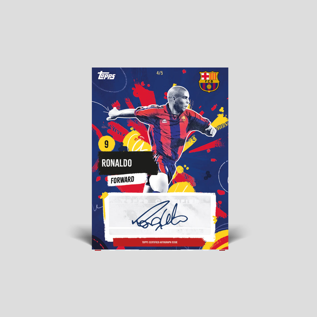 2024-25 Topps Soccer FC Barcelona Team Set Box