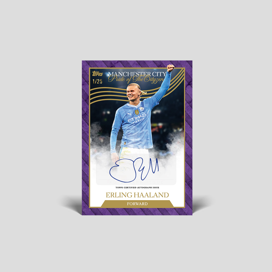 2023-24 Topps Soccer Manchester City Forever Hobby Box