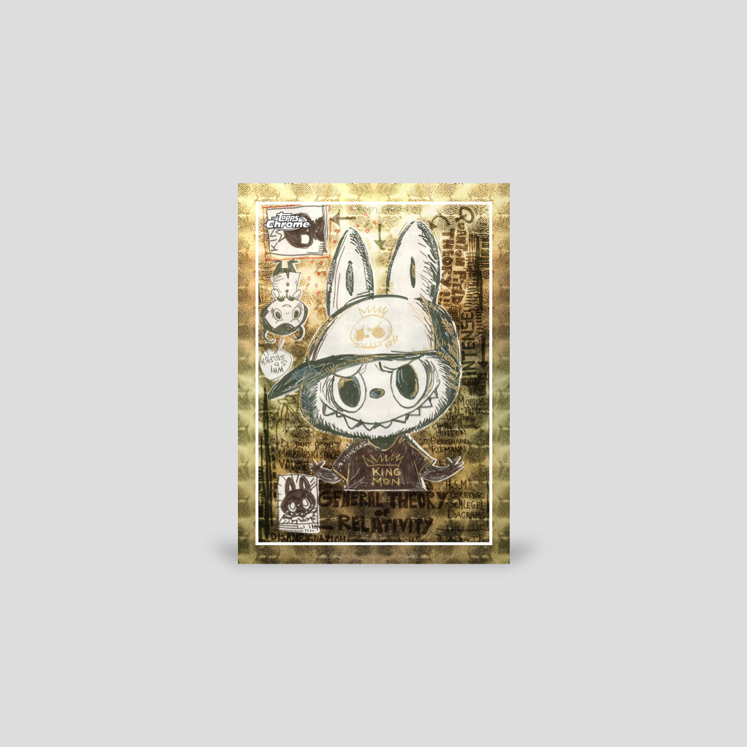 2025 Topps Labubu Chrome 10th Anniversary Hobby Box