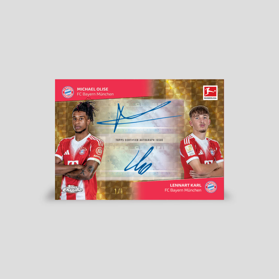 2025-26 Topps Chrome Bundesliga Soccer Value Box