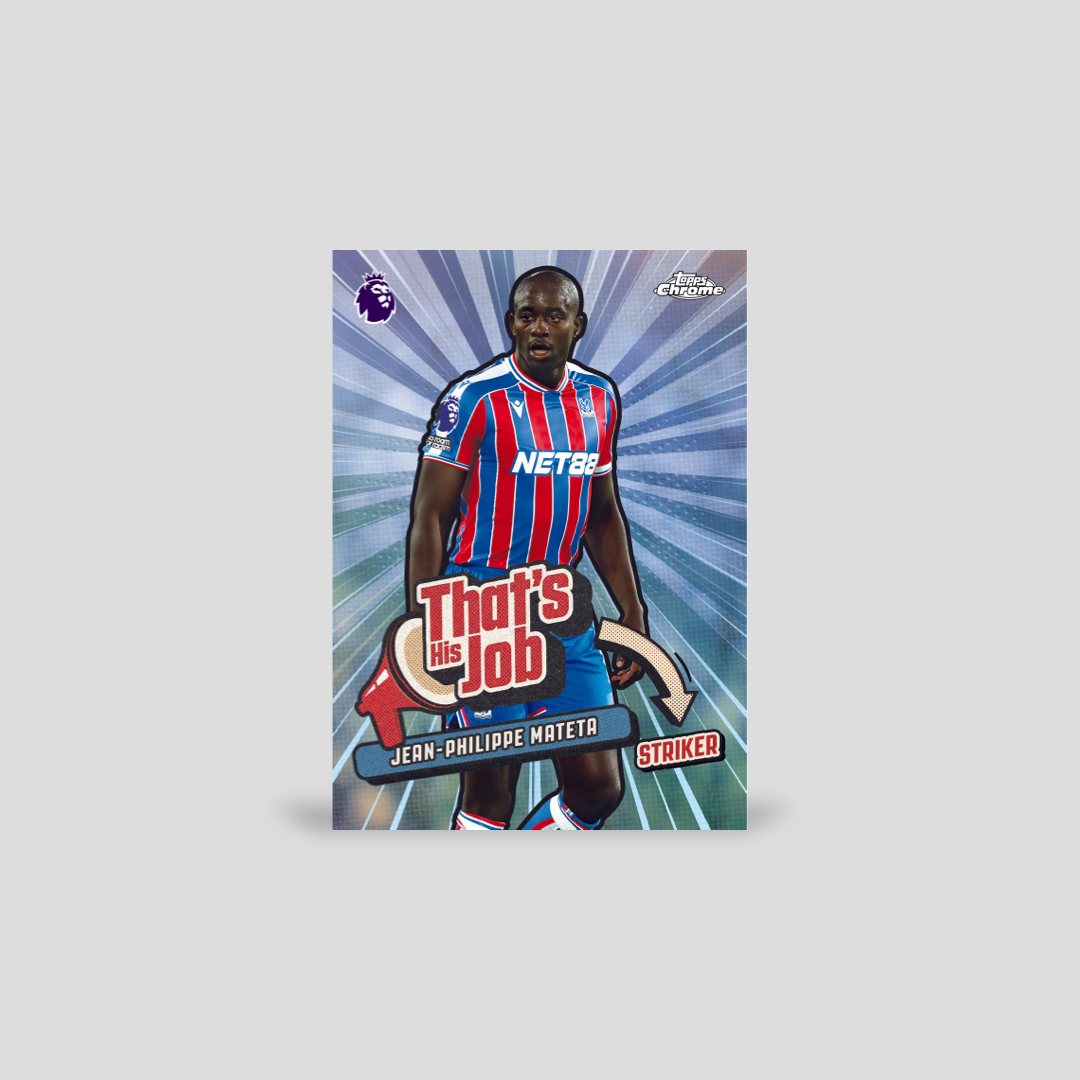 2026 Topps Chrome Premier League Soccer Hobby Box