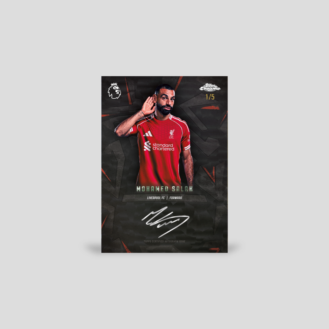 2026 Topps Chrome Premier League Soccer Value Box