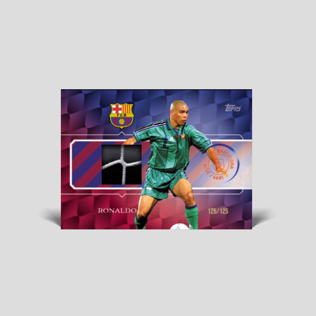 2024-25 Topps Soccer 125 Years Anniversary FC Barcelona Hobby Box