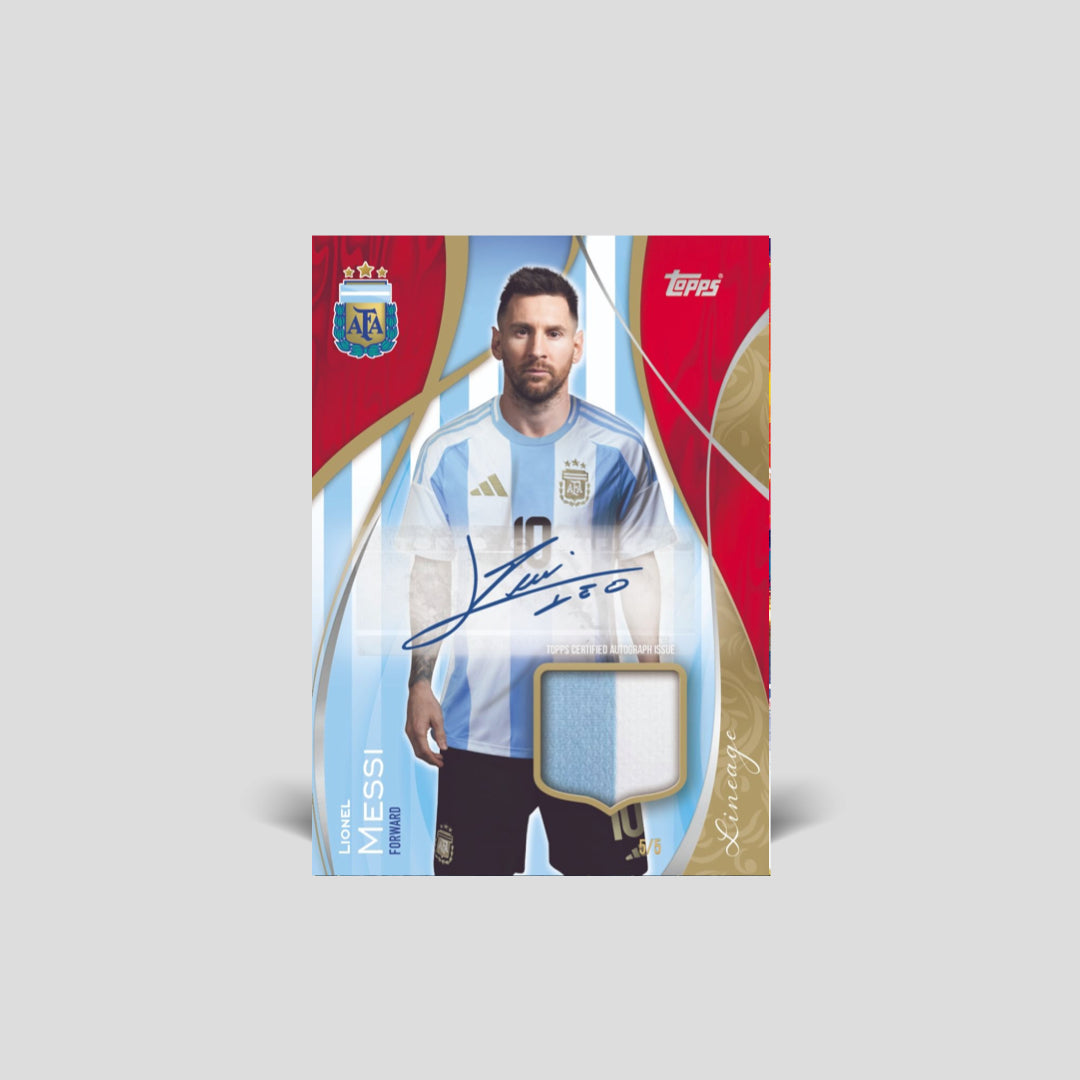 2024 Topps Soccer Argentina Lineage Hobby Box