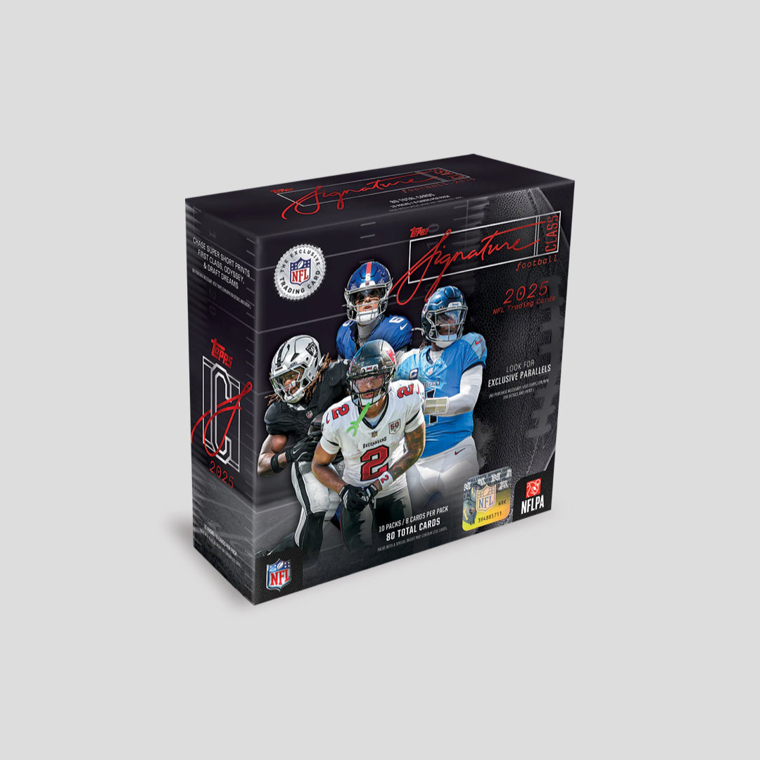 2025 Topps Signature Class Football Mega Box - Q's Cards