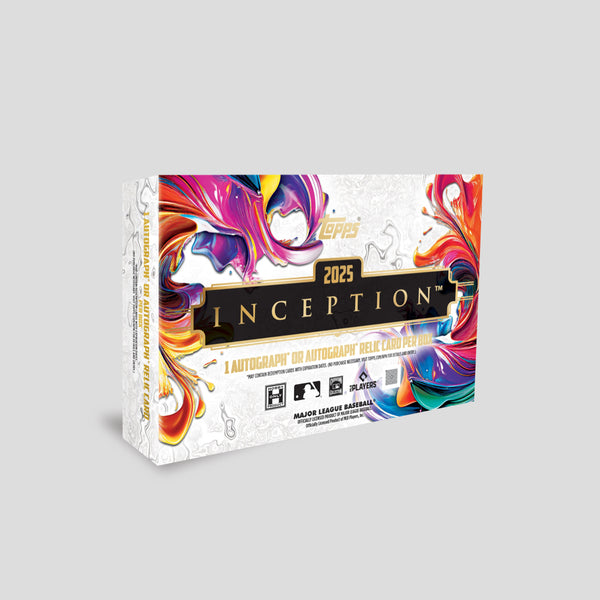 2025 Topps Inception Hobby Box 未開封シュリンク付 2025 Topps Inception Baseball Hobby Box