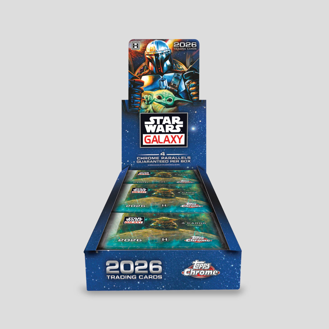 2026 Topps Star Wars Galaxy Chrome Hobby Box Box - Q's Cards