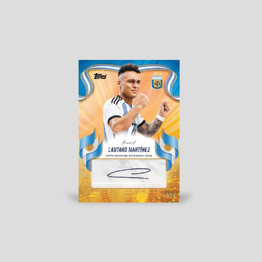 2026 Topps Soccer Argentina Team Set Box
