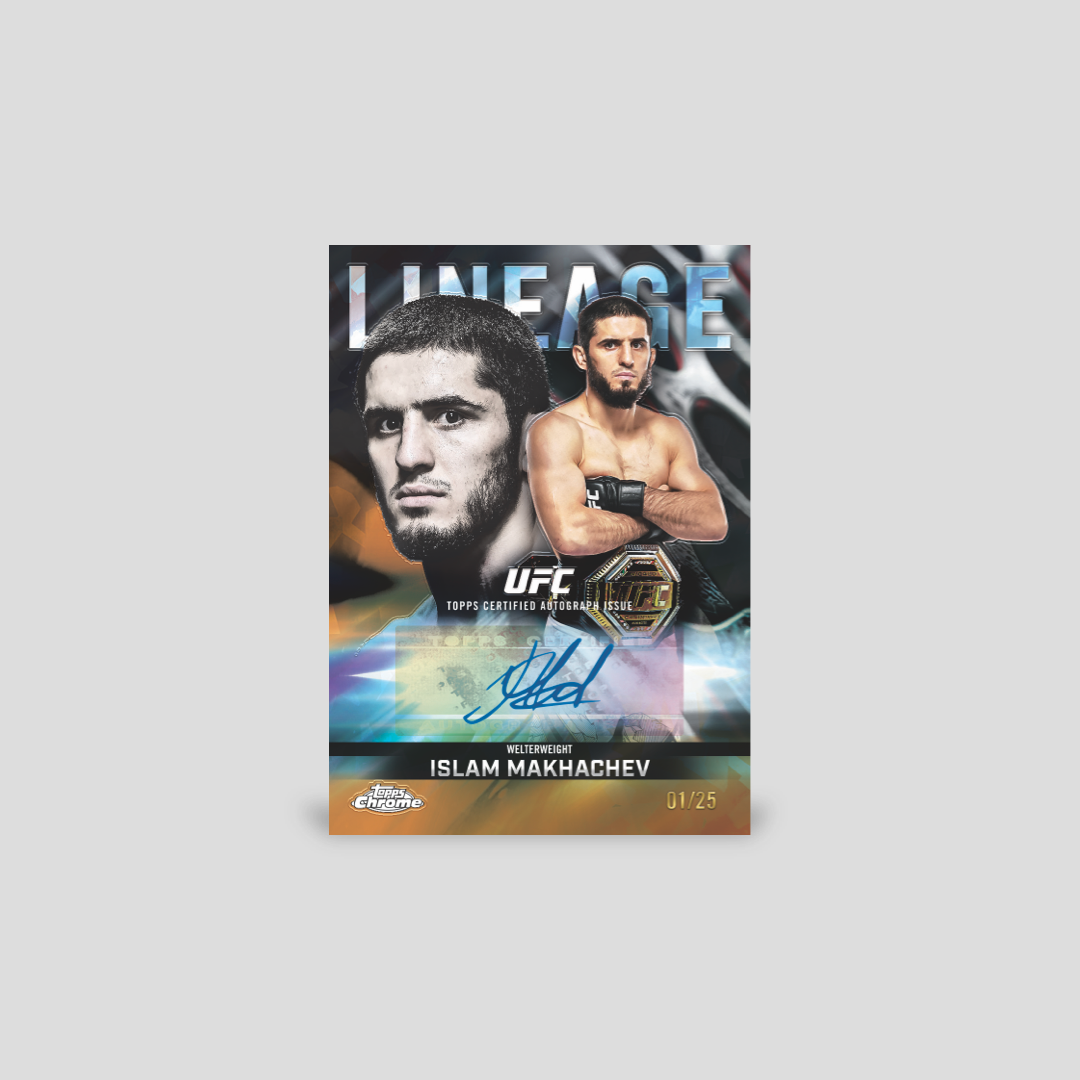 2026 Topps Chrome Sapphire UFC Hobby Box - Q's Cards