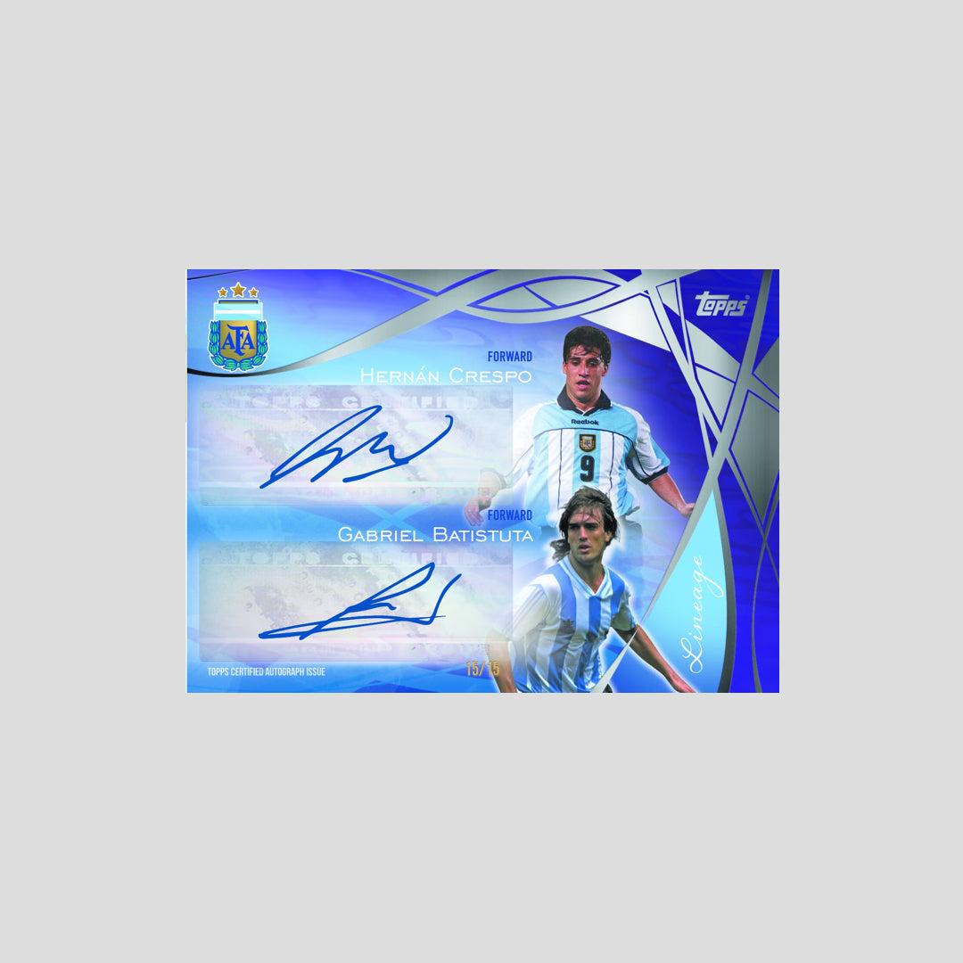 2024 Topps Soccer Argentina Lineage Hobby Box