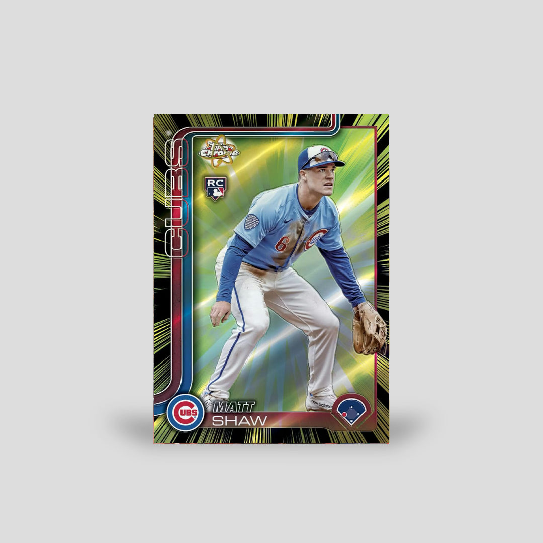 2025 Topps Chrome Update Series Baseball Breakers Delight Box