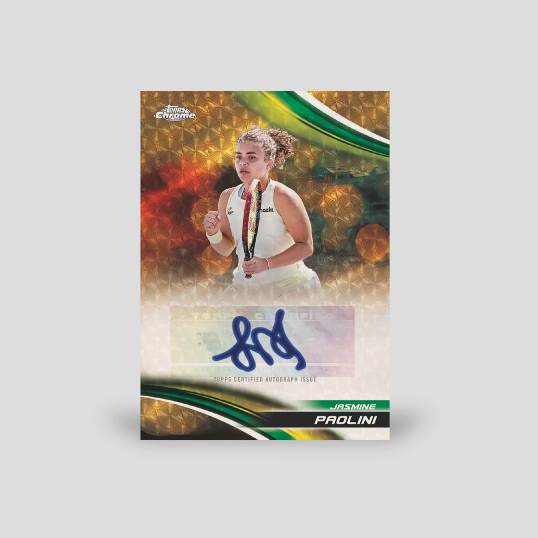 TOPPS COーSIGNERS autograph 2025 Topps Chrome Tennis Breakers Delight Box