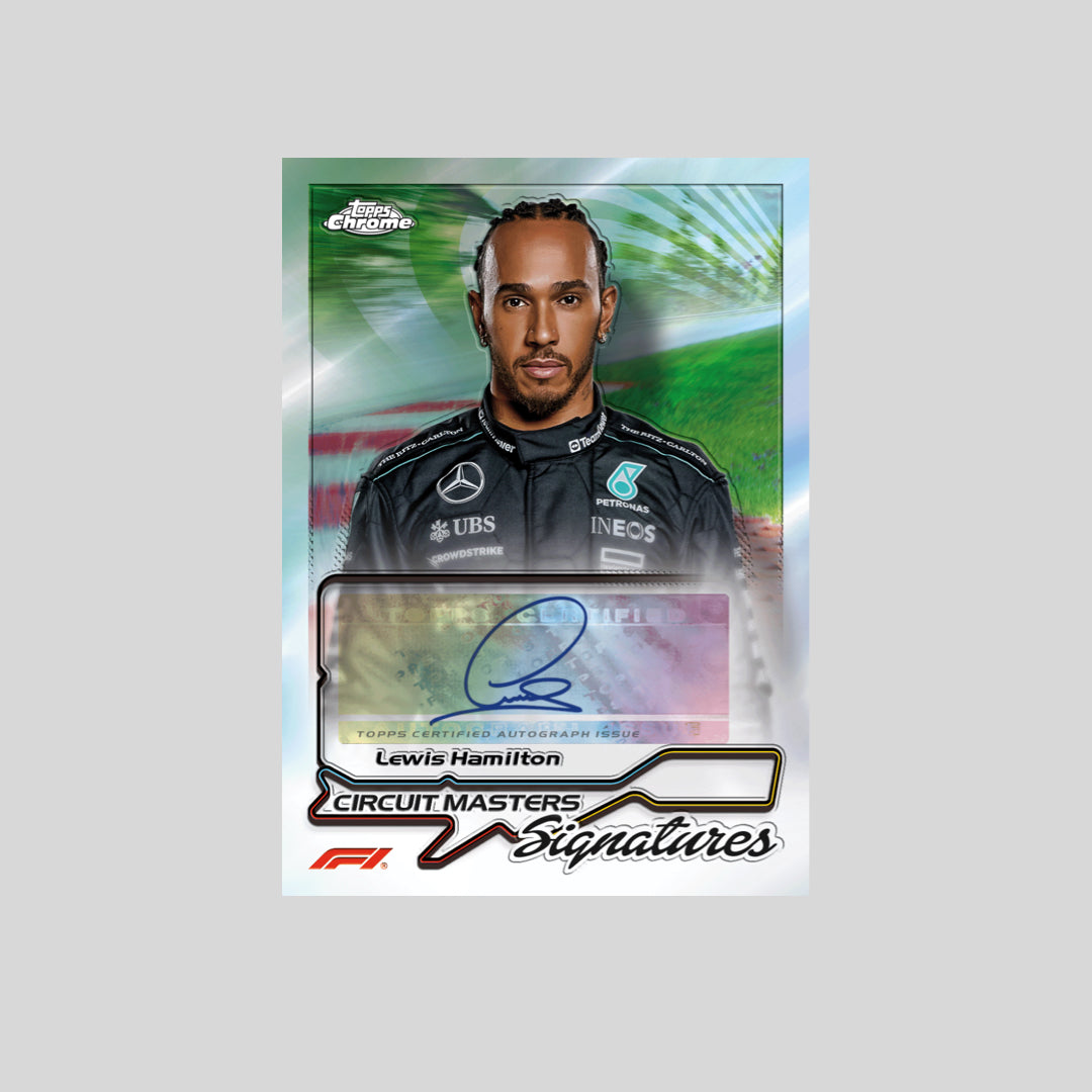 2024 Topps Chrome Formula 1 Qualifying Lap Box