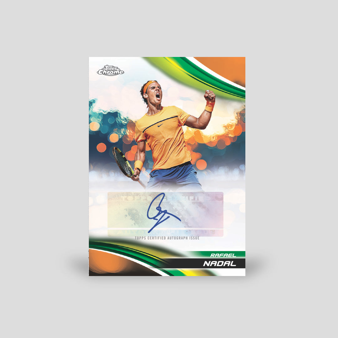 52美品！certificato di garanzia コレクション 絵 2025 Topps Chrome® Tennis - Hobby Box
