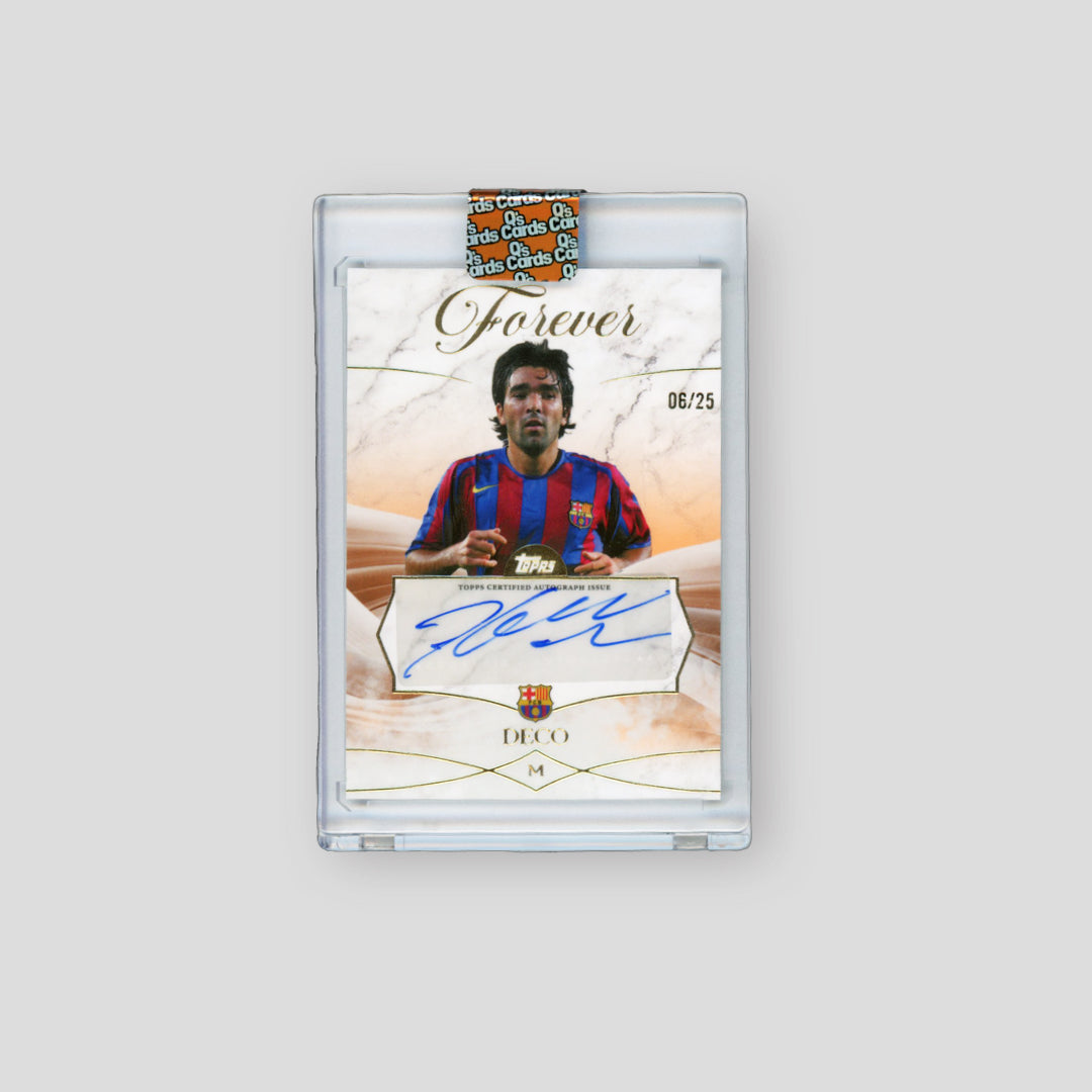 2025-26 Topps FC Barcelona Forever Deco Auto /25 - Q's Cards