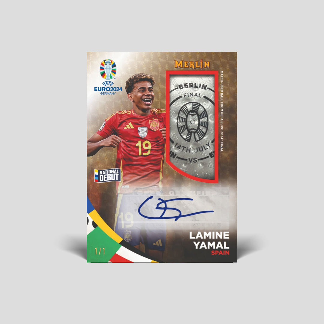 2023-24 Topps Chrome UEFA Euro Soccer Hobby Box