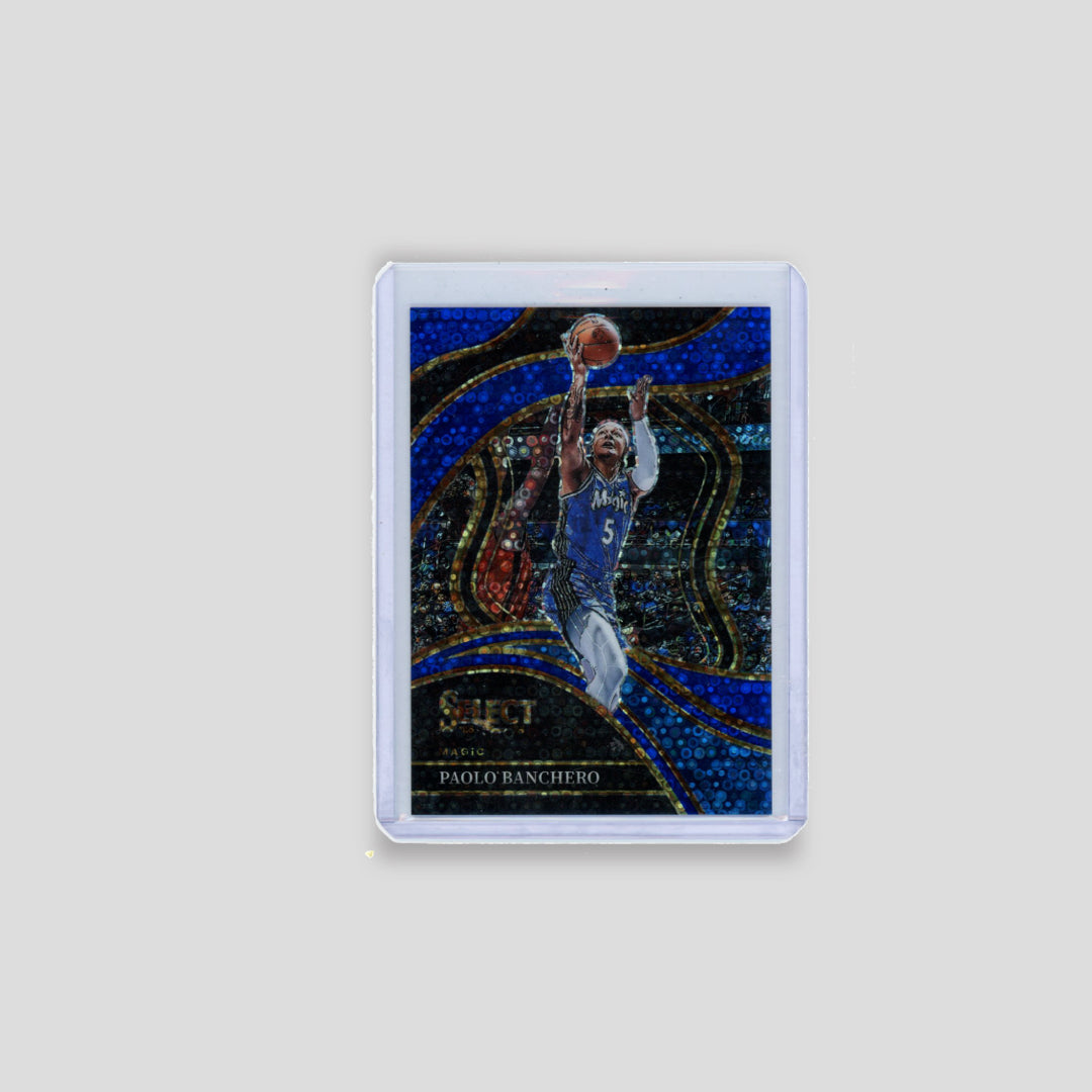 2023-24 Panini Select Paolo Banchero Courtside Disco Blue Prizm /25 - Q's Cards